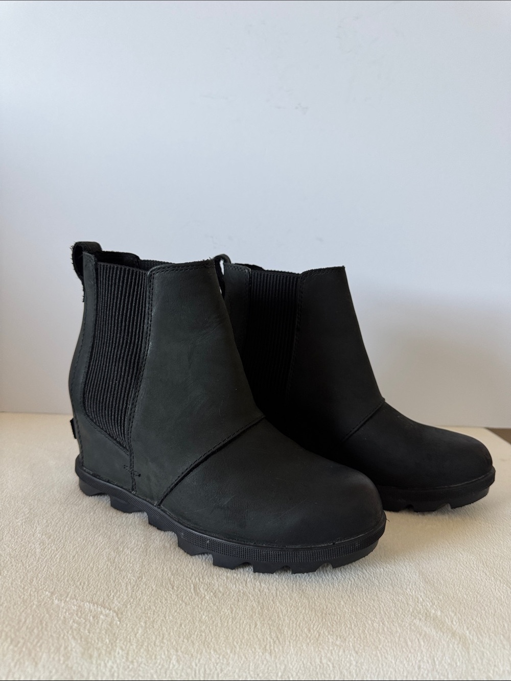 SOREL JOAN OF ARCTIC WEDGE II CHELSEA BOOTS WOMEN'S